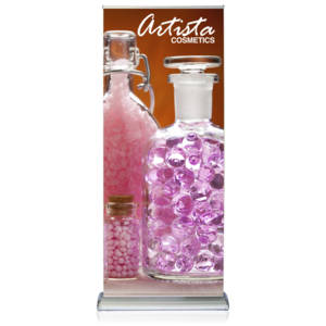 Doublestep Double-sided Retractable Banner Stand - 36"